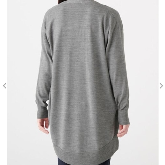 Muji Wool Silk Cardigan - Picture 2 of 3